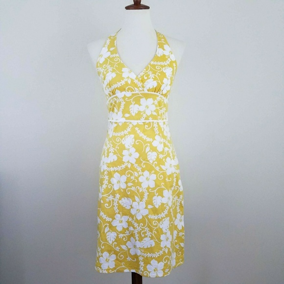 Ruby Rox Dresses & Skirts - Ruby Rox Yellow Floral Halter Dress